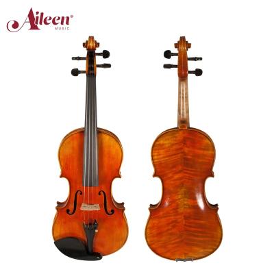 China AileenMusic Solid Fir Chosen Antique Violin Handmade Tone Wood Luthier (VH300VA) for sale