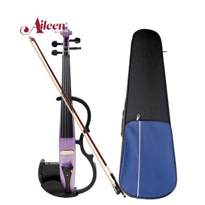 China ABS AileenMusic 2022 New Design ABS 4/4 String 4 Electric Violin (VE110P) for sale