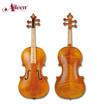 China AileenMusic Selected Nice Hand Made Solid Fir Flamed 16.5