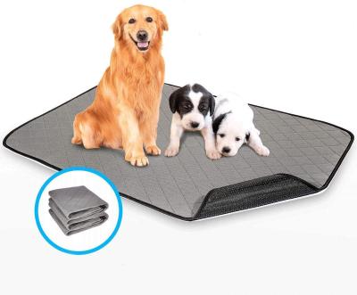 China Custom Size Waterproof Pet Cage Kennel Waterproof Pad Reusable Absorb Water Dog Puppy Pads for sale