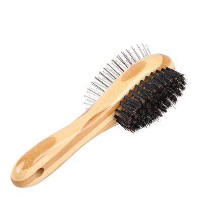 China Sustainable Pet Supplies Dog Grooming Comb Pet Hair Remover Brush for sale