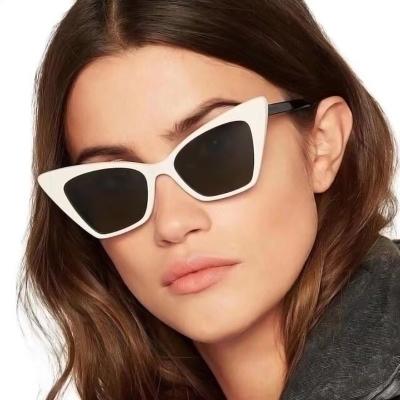 China Fashion Sunglasses 2022 Retro New Small Frame Cat Eye Fashion Women's Sunglasses for sale