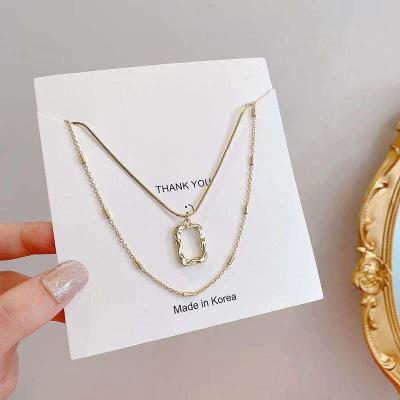 China HOT TRENDY Dubai gold plated women's new design jewelry necklace 18k gold sale fashion choker necklace for sale