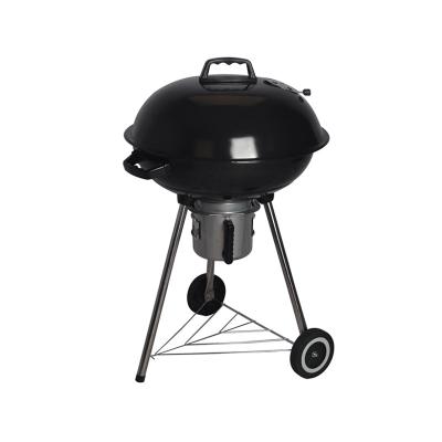 China SEJR Outdoor Easily Gathered 22 Inch Charcoal BBQ Kettle Grill With Lid 65X56X100cm for sale