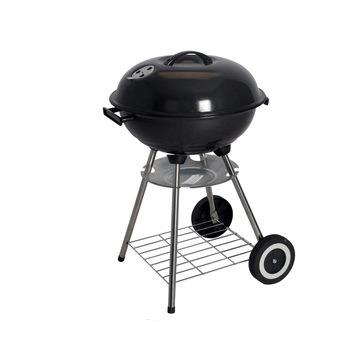 China SEJR Easily Assembled 17 Inch Black Charcoal Kettle BBQ Grill BBQ Grill 43.7X44X71cm for sale