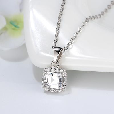 China 2022 New Design Necklace Jewelry 925 Nickel Free Silver Pendant Necklace For Lady for sale