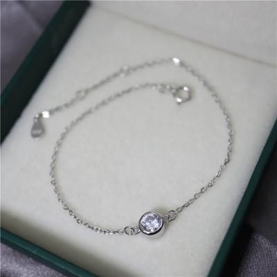 China Wholesale Customized Jewelry 925 Sterling Silver Nickel Free Minimalist Bracelet For Women for sale