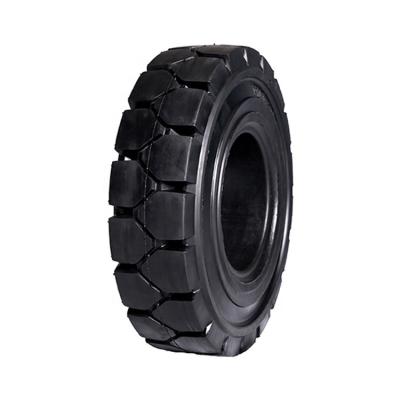 China Folklift Wholesale China Factory Solid Rubber Forklift Radial Airless Car Tires 5.00-8 6.00-9 for sale