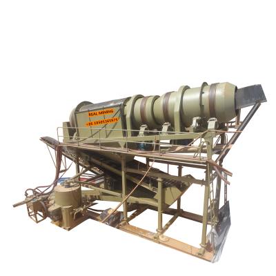 China Alluvial Gold Mining Trommel Screen Gold Trommel Washing Plant for sale