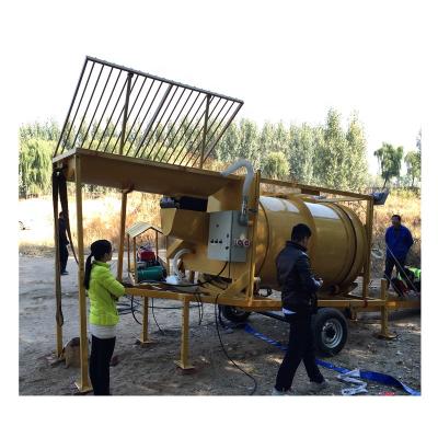 China Placer Gold Mining 10 Ton Per Hour Capacity Placer Gold Mining Equipment for sale