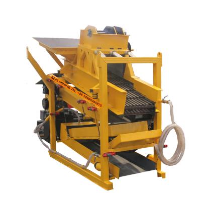 China Ore Gold Mineral Washing Machine Vibrating Screen Separator for sale