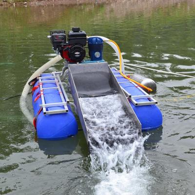 China Portable Mini Sand Gold Mining Machine 3 Inch Gold Mining Suction Dredging Dredge for sale