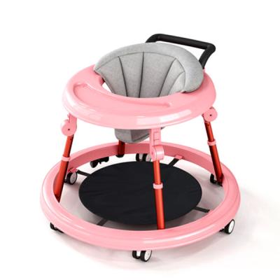 China Learn Factory Price Cheap Walking Baby Learning Roller Walker Training Car Walkers OEM Frame Style Silicon Wheels Plastic Adjustable Walker for sale