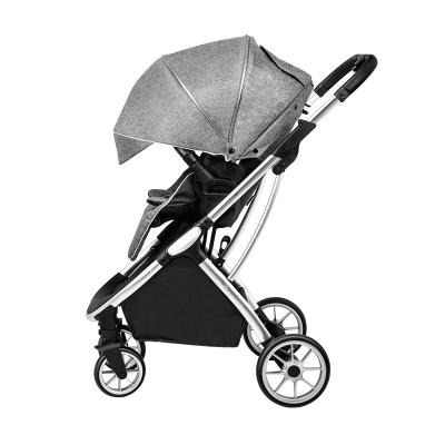 China 2022 eco-friendly hot sale baby carriage 3 in 1 multifunctional baby stroller with baby carry basket for sale