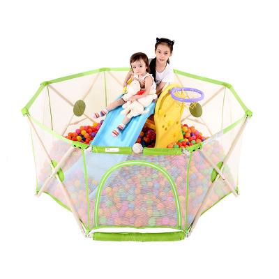 China Wholesale Cheap High Quality Metal Outdoor Portable Kids Play Pen Barrier Baby Game Pen for sale