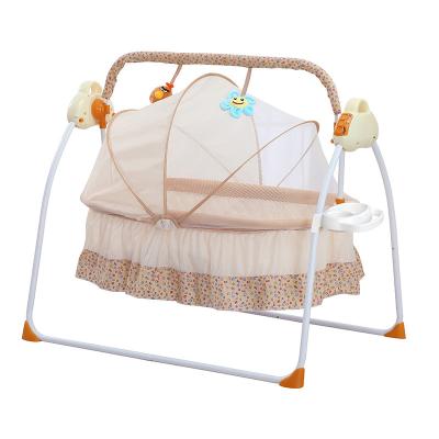 China New Products Modern Hot Selling Electric Baby Swing Cradle Bed Indoor for sale