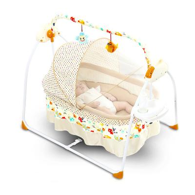 China Best Products Modern Selling Electric Remote Control Indoor Baby Swing Cradle for sale