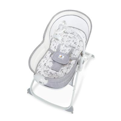 China Modern Warm Baby Bouncer Mom Bouncer Infant Rocker Cradle Chair Swing Soothe Recliner Cradle Bed with Electronic Music for sale