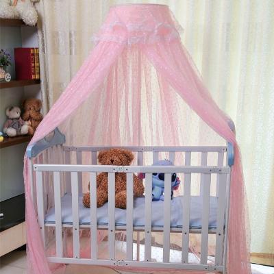 China Anti-Pull Baby Bed Mosquito Net Tent Crib Hut Canopy Canopy Tulle Hanging Curtains for Bedroom Play Room Tent for Kids Children Room for sale