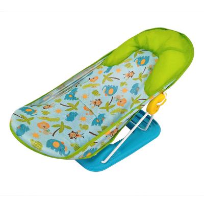 China Portable Luxury Newborn Baby Bathing Supplies Safety Baby Bath Seat Foldable Chair for sale