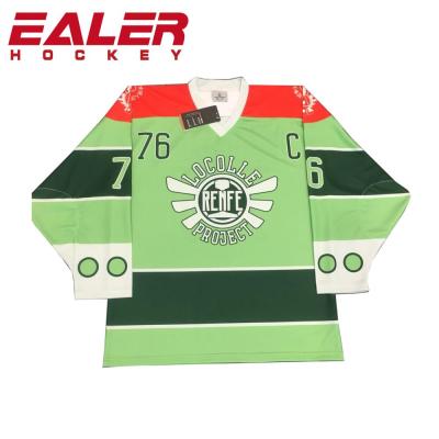 China Quick Dry 100% Polyester Sublimated Hockey Jersey /Custom Field Hockey Goalie Tank Top for sale