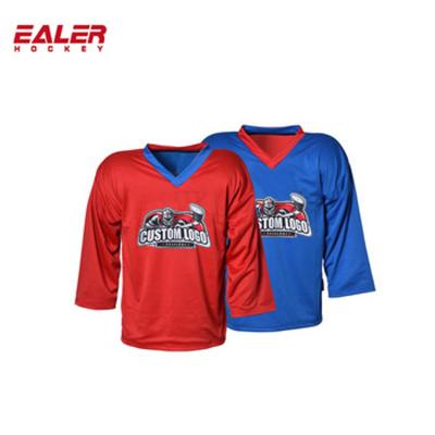 China Custom Sublimated Hockey Tank Top Reversible Team Hockey Uniform Ice Quick Dry for sale