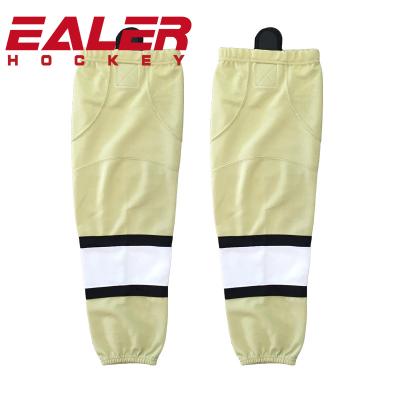 China High Quality Custom 100% Polyester Quick Dry Fabric Ice Hockey Socks for sale