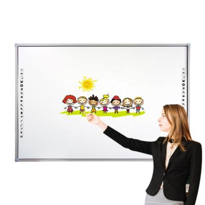 China School Teaching Infrared Ten Points Digital Board Smart Interactive Whiteboard for sale