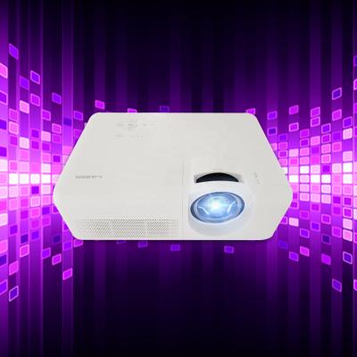 China Short Throw Multimedia 4K DLP 3D Short Throw Blue Laser Projector For Interactive Whiteboard for sale