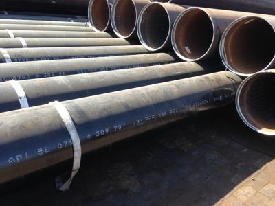 China Beveled End X56 Welded Line Pipes for sale