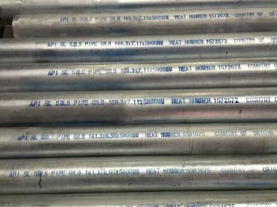 China API 5L GR.B PSL1 Hot Galvanized Seamless Tubes with threads and couplings for sale