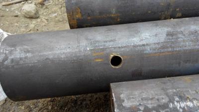 China 73,89,177.8 N80 Piling Pipe with drilling holes for sale