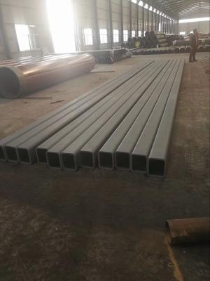 China Seamless square steel tubes with epoxy-polyamide primer for sale