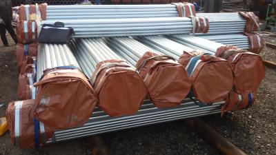 China ASTM A53 welded scaffolding tubes with hot dipped galvanizing for sale