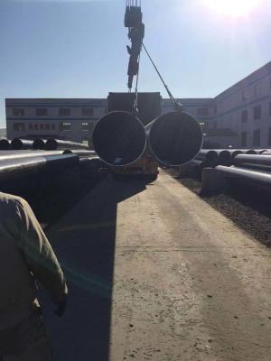 China API 5L X80 LSAW welded steel pipes for sea port constructions for sale