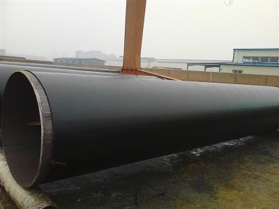 China SSAW welded carbon pipes with epoxy resin coating for sale