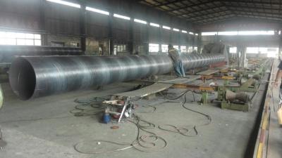 China Piling Spiral Welded Steel Pipes with big diameter and corrosive coating for sale