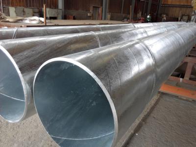 Chine ASTM A36 Hot Galvanized SSAW welded carbon pipes à vendre