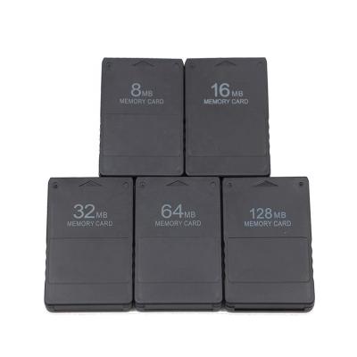 China Modern Design Games Data Storage Card 8MB/16MB/32MB/64MB/128MB Plastic Memory Card For Sony Playstation 2 PS2 for sale