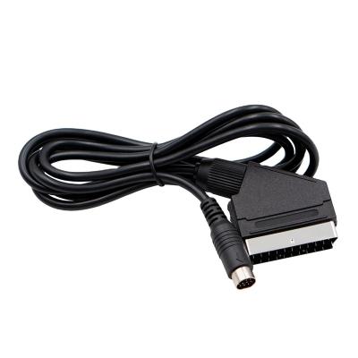 China Connect TV scart plug Bitfunx game console 1.8m SCART console cable to retro for SEGA Saturn for sale