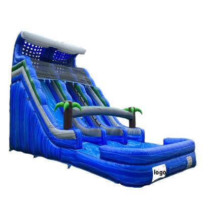 China Indoor +Outdoor Entertainment 20ft High Giant Cheap Inflatable Water Slide for sale