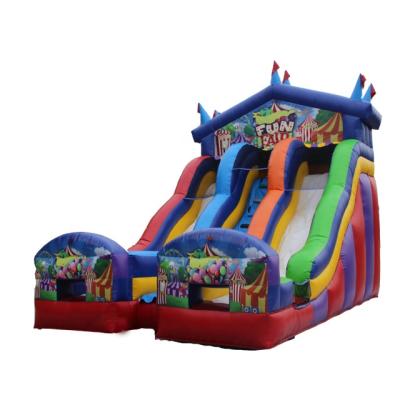 China Best Price Indoor Inflatable Inflatable Slide Big Commercial Inflatable Slide Double Slide Entertainment +Outdoor Slides For Sale for sale