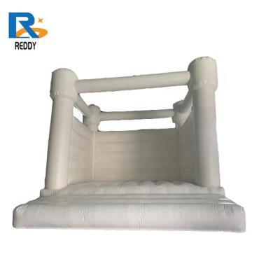 China +Outdoor White Indoor Entertainment Wedding Party Inflatable Bouncy Castle For Sale for sale