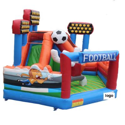 China New Indoor Football Parks Entertainment +Outdoor Football Inflatable Castle for sale