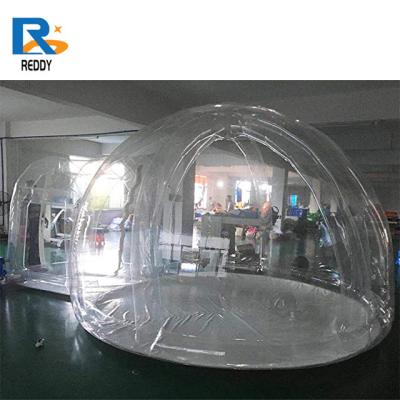 China Indoor Transparent Entertainment Dome Air Globe Inflatable +Outdoor Bubble Tent for sale