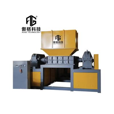 China Hotels Heavy Duty Crusher Scrap Metal Shredder Pvc Plastic Type And Waste Plastic Double Shaft Shredder for sale