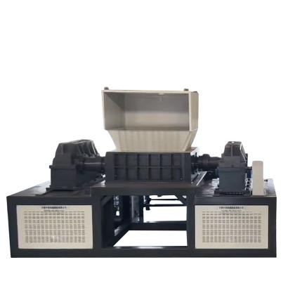 China Hotels Industrial Double Shaft Waste Car Plastic Wood Rubber Shredder Scrap Metal Shredder Machine for sale