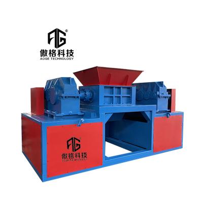 China Hotels Industrial Metal Shredder Two Shaft Shredder Plastic Film Shredder Machine for sale