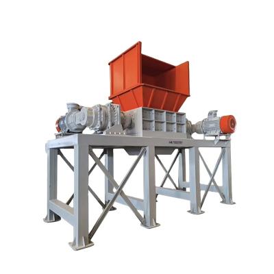 China Hotels Powerful Double Shaft Plastic Wood Chipper Metal Scrap Shredder Machine for sale