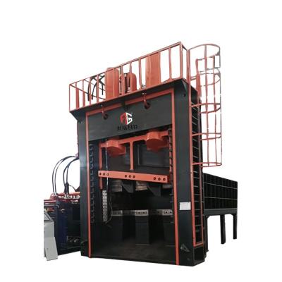 China Building Material Shops 500 T Heavy Metal Scrap Gantry Shear Steel Rebar Iron Shearing Machine Hydraulic Guillotine Shears for sale